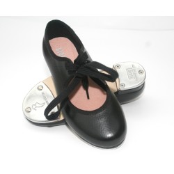 BLOCH TIMESTEP TWO EYELET TIE SHOE WITH TECHNO TOE AND HEEL TAPS